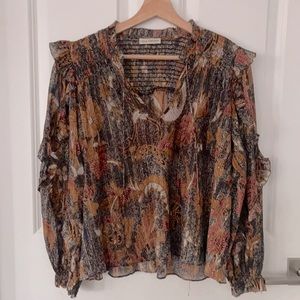 Ulla Johnson Silk Blouse size 0